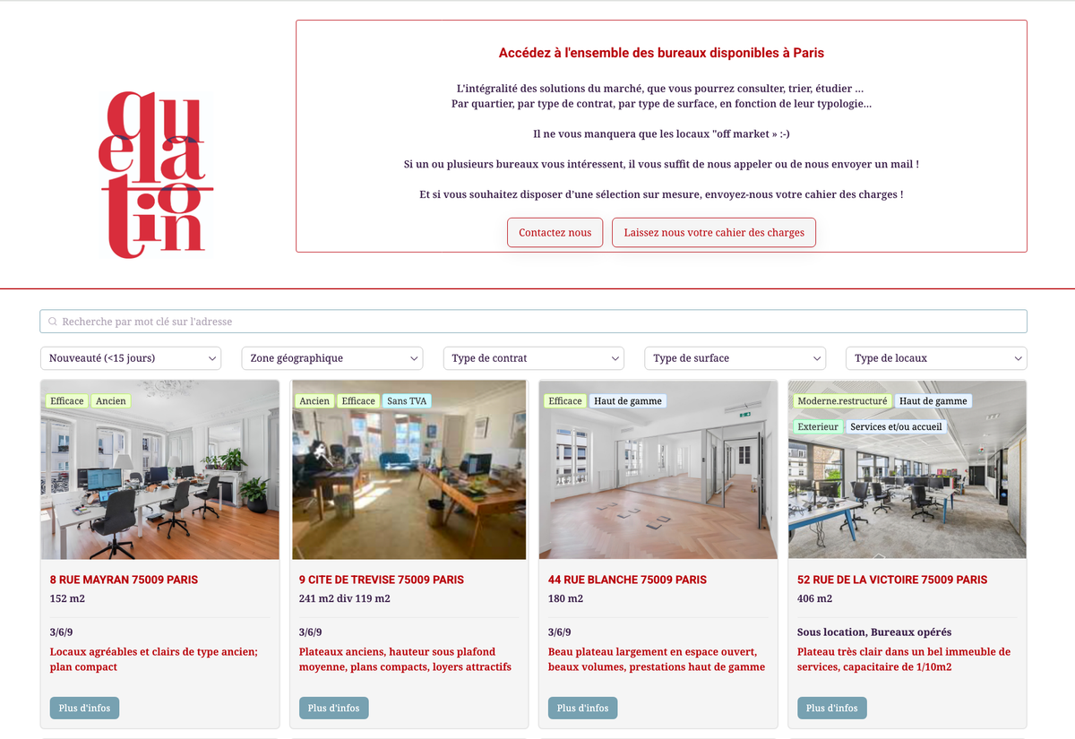 Pourquoi on a lancé un outil de recherche de bureaux à Paris
